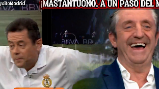 El clip viral de Roncero sobre Mastantuono que puso patas arriba El Chiringuito