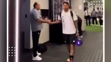 El clip de Neymar llegando al vestuario del Santos que está dando que hablar en redes